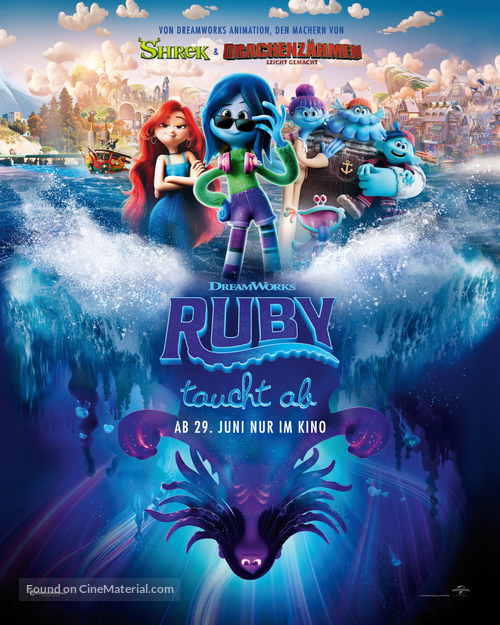 Ruby Gillman, Teenage Kraken - Austrian Movie Poster