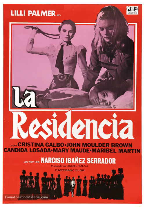 La residencia - Spanish Movie Poster