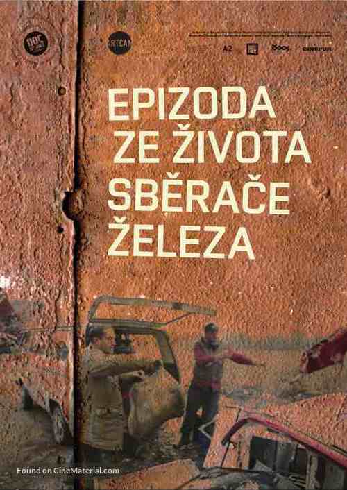 Epizoda u zivotu beraca zeljeza - Czech Movie Poster
