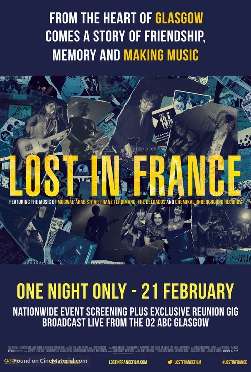 Lost in France - British Movie Poster