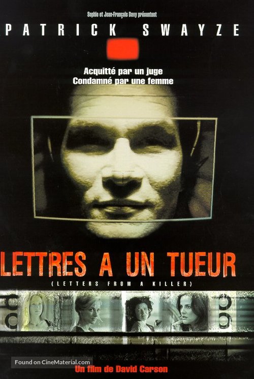 Letters from a Killer - French DVD movie cover