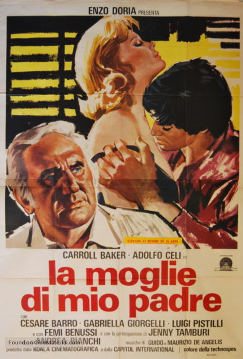 La Moglie Di Mio Padre 1976 Italian Movie Poster