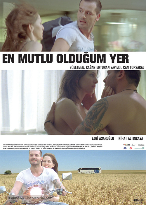 En Mutlu Oldugum Yer - Turkish Movie Poster