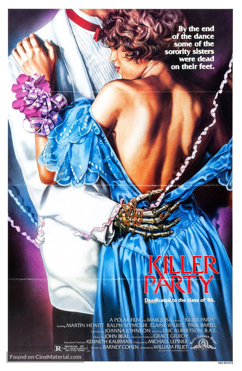 Killer Party - Movie Poster