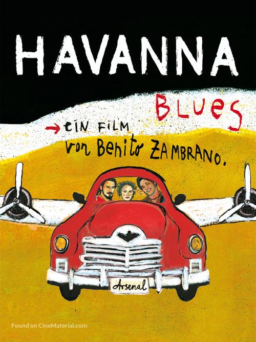 Habana Blues - German Movie Poster