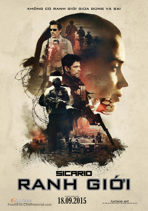 Sicario - Vietnamese Movie Poster