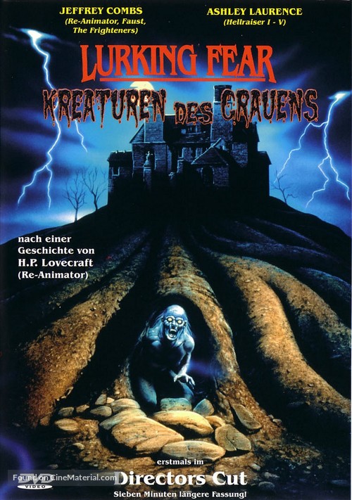 Lurking Fear - German DVD movie cover