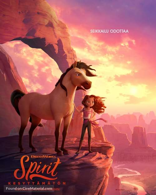 Spirit Untamed - Finnish Movie Poster