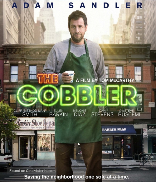 The Cobbler - Blu-Ray movie cover