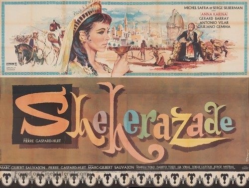 Sh&eacute;h&eacute;razade - French Movie Poster