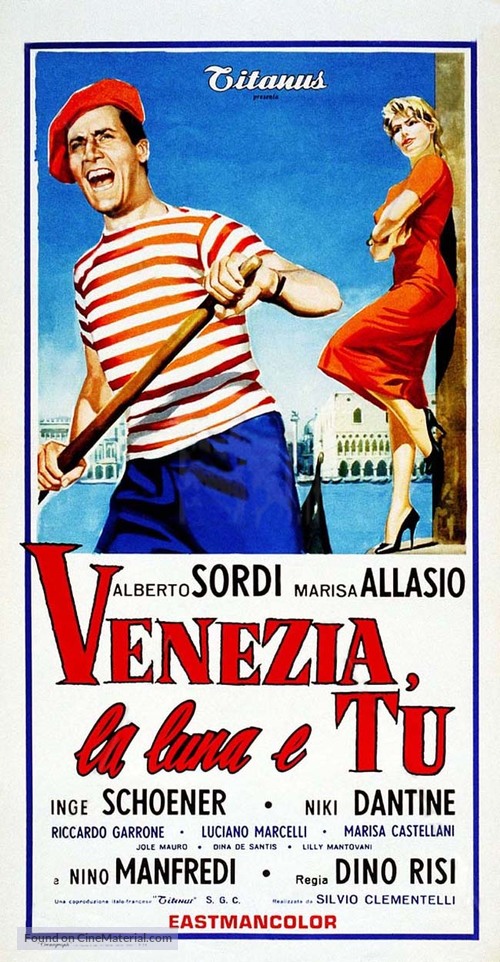 Venezia, la luna e tu - Italian Movie Poster