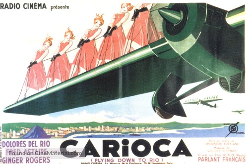 Flying Down to Rio - French Movie Poster