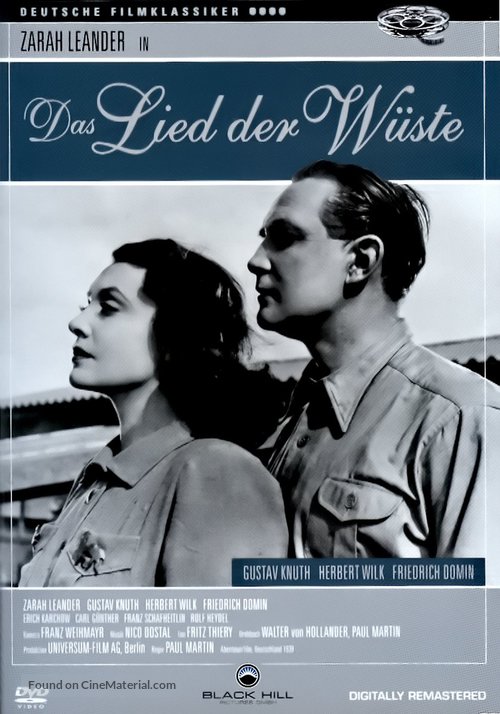 Das Lied der W&uuml;ste - German Movie Cover
