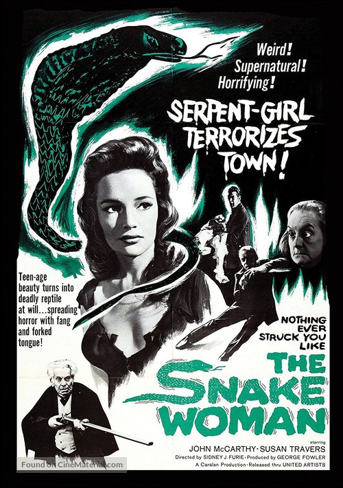 The Snake Woman - Movie Cover