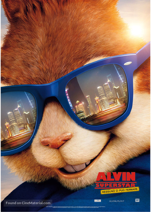 Alvin and the Chipmunks: The Road Chip - Italian Movie Poster