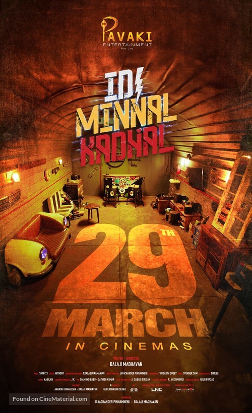 Idi Minnal Kadhal - Indian Movie Poster