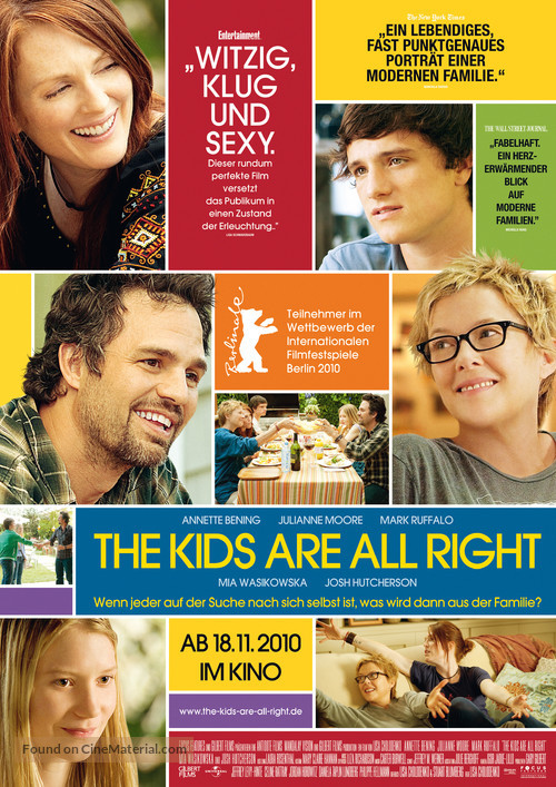 The Kids Are All Right - German Movie Poster