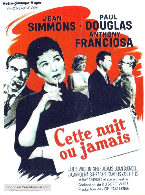 This Could Be the Night - French Movie Poster