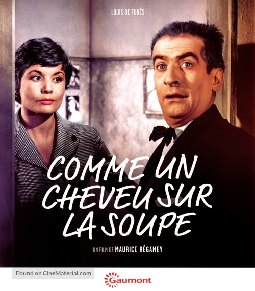 Comme un cheveu sur la soupe - French Blu-Ray movie cover