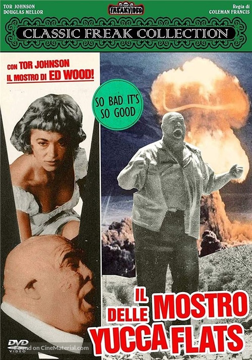 The Beast of Yucca Flats - Italian DVD movie cover