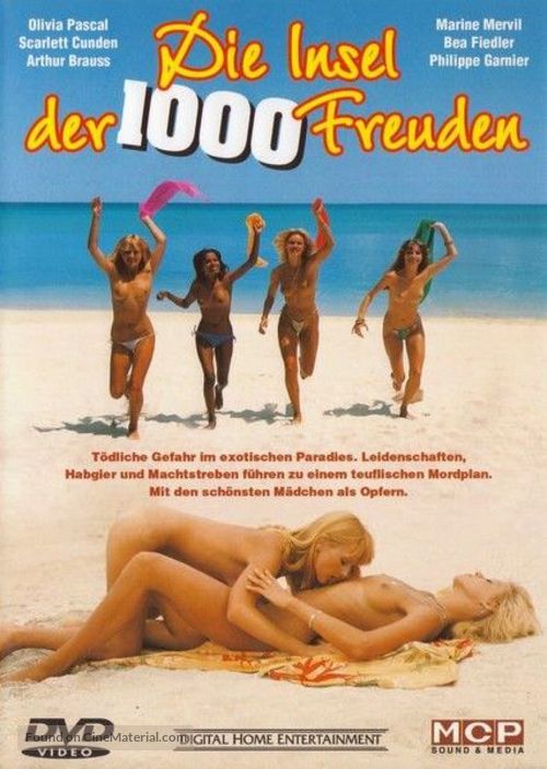 Die Insel der tausend Freuden - German DVD movie cover