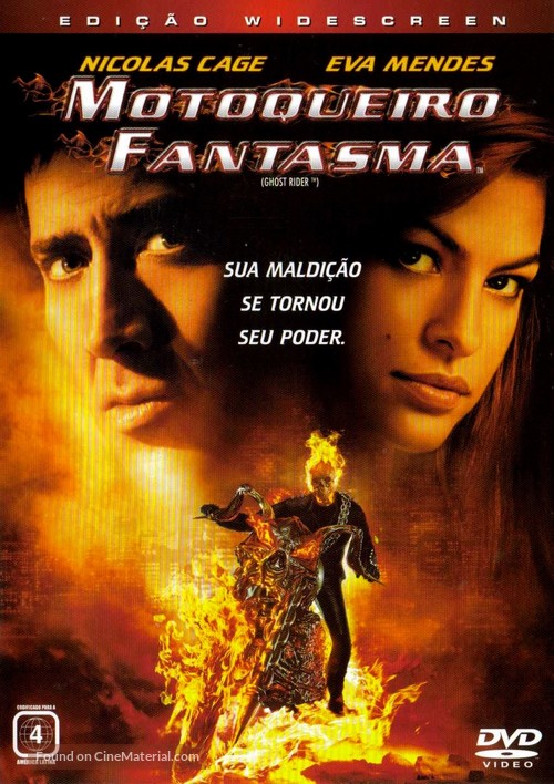 Ghost Rider - Brazilian DVD movie cover