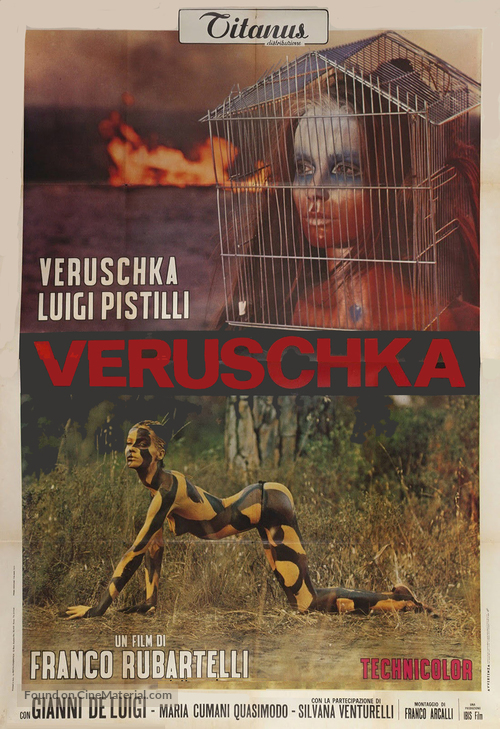 Veruschka - poesia di una donna - Italian Movie Poster