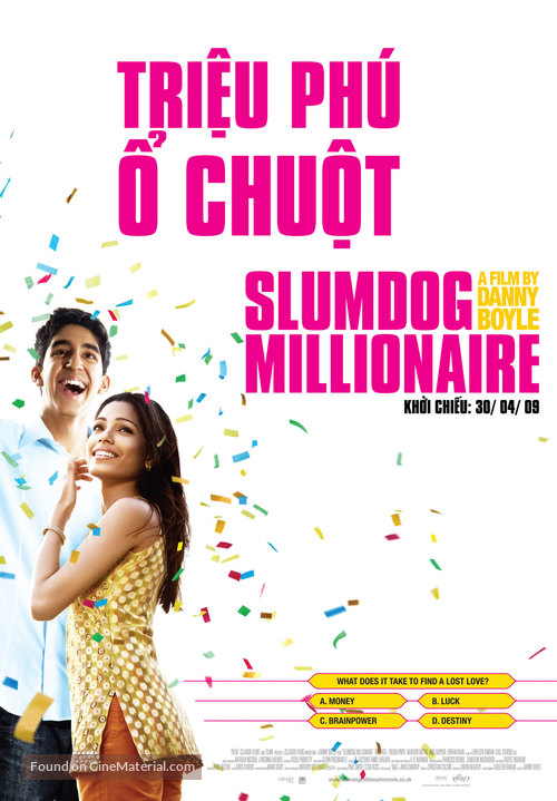 Slumdog Millionaire - Vietnamese Movie Poster