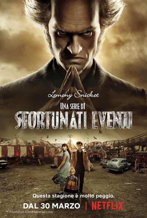 &quot;A Series of Unfortunate Events&quot; - Italian Movie Poster