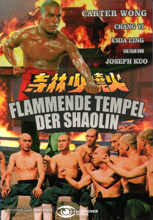 Blazing Temple - German DVD movie cover