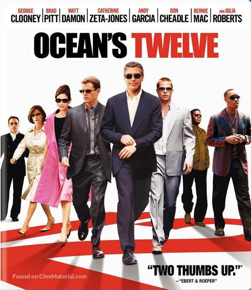 Ocean&#039;s Twelve - Blu-Ray movie cover