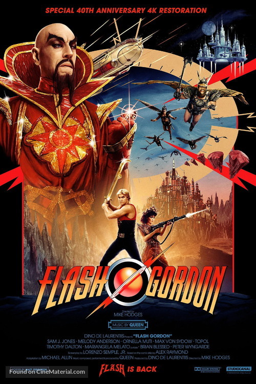 Flash Gordon - British Movie Poster