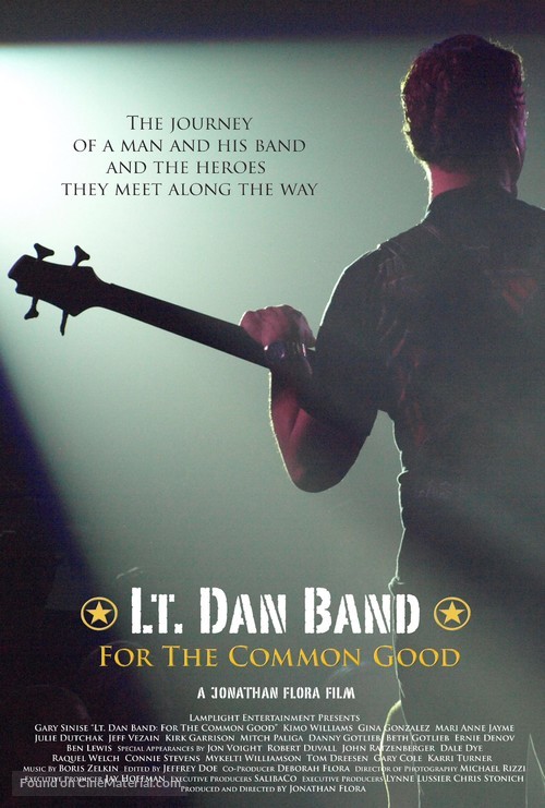 Lt. Dan Band: For the Common Good - Movie Poster