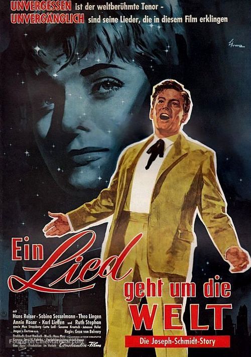 Ein Lied geht um die Welt - German Movie Poster