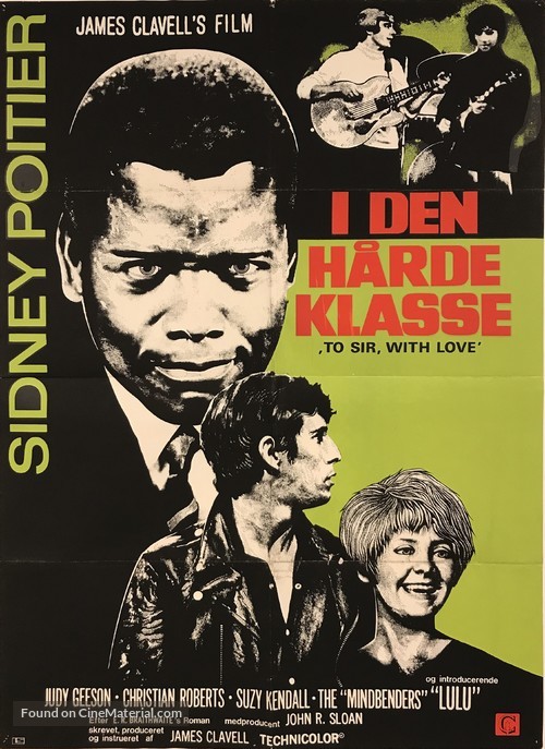 To Sir, with Love - Danish Movie Poster