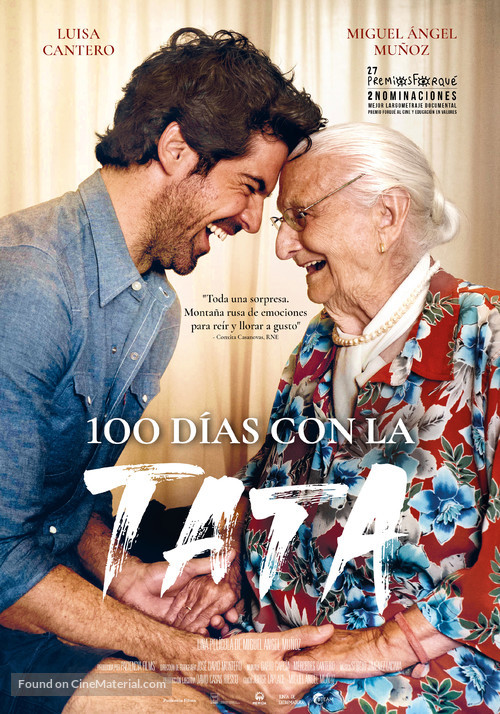 100 d&iacute;as con la Tata - Spanish Movie Poster