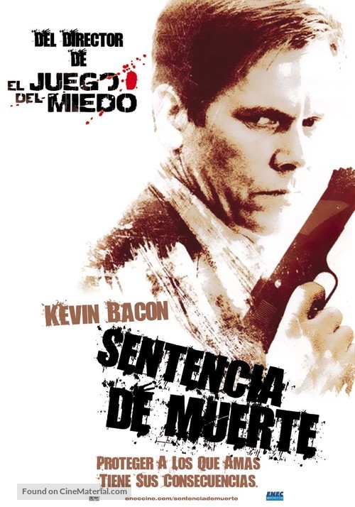 Death Sentence - Argentinian Movie Poster