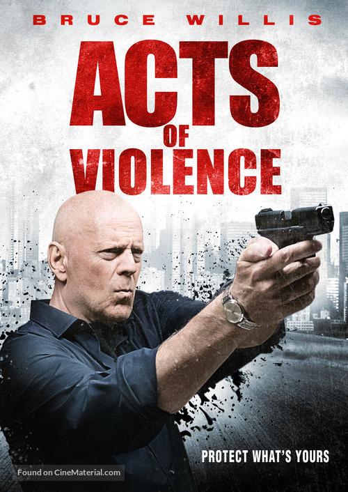 Acts of Violence - Canadian DVD movie cover