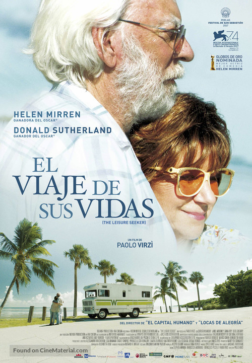The Leisure Seeker - Spanish Movie Poster