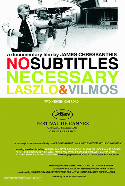 No Subtitles Necessary: Laszlo &amp; Vilmos - Movie Poster