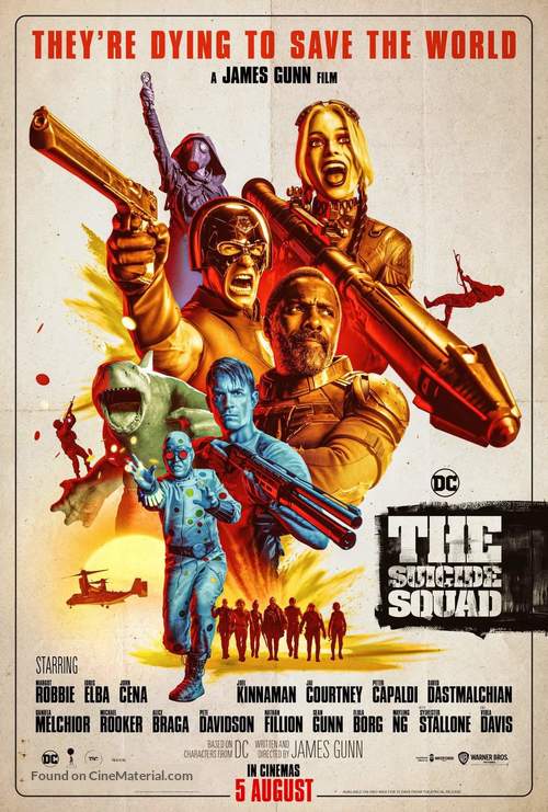 The Suicide Squad - Malaysian Movie Poster