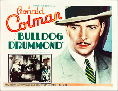 Bulldog Drummond - Movie Poster