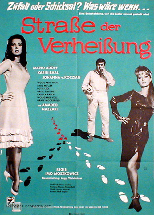 Stra&szlig;e der Verhei&szlig;ung - German Movie Poster