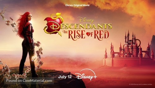 Descendants: The Rise of Red - Movie Poster