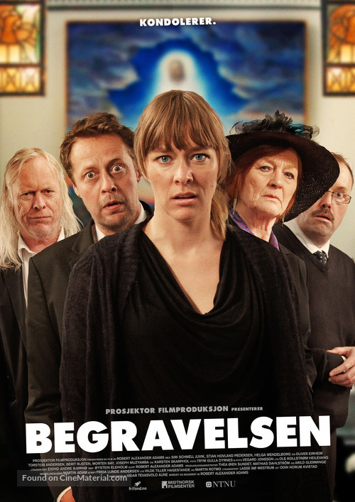 Begravelsen - Norwegian Movie Poster