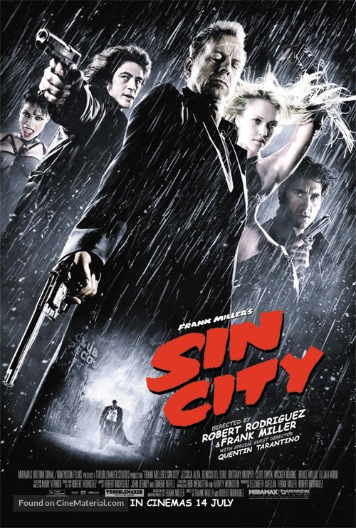 Sin City - Australian Movie Poster
