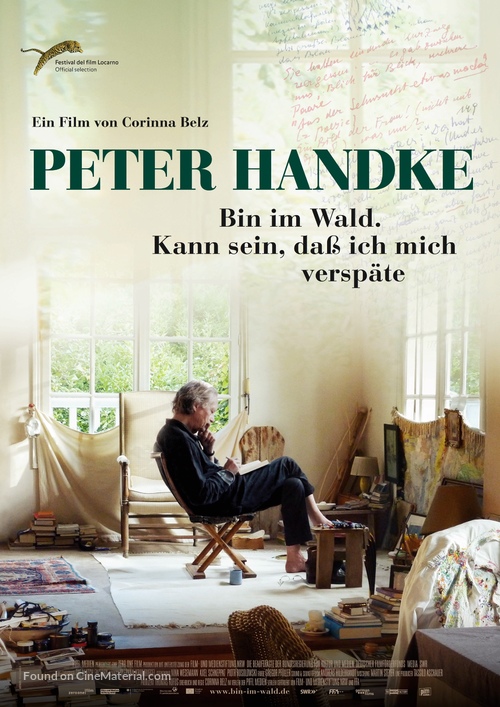 Peter Handk: Bin im Wald. Kann sein, dass ich mich versp&auml;te... - German Movie Poster