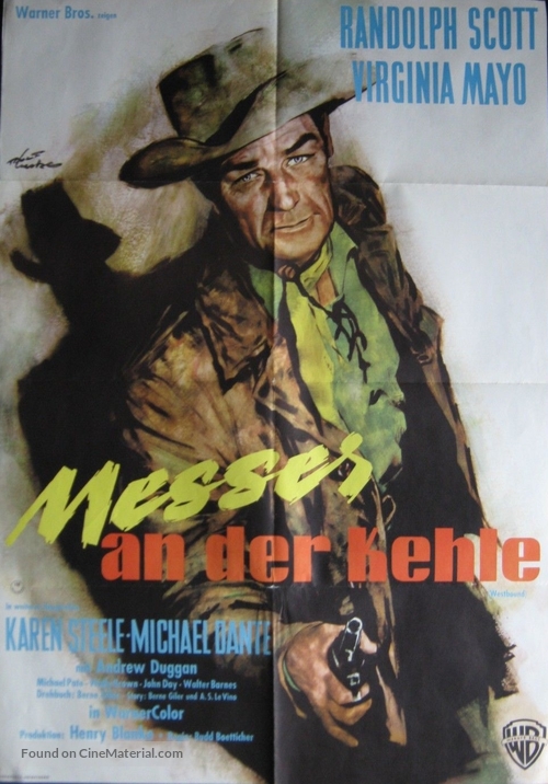 Westbound - German Movie Poster