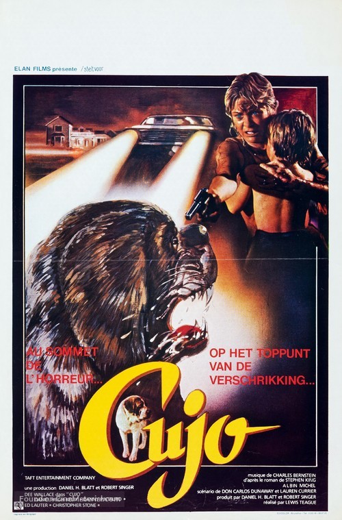 Cujo - Belgian Movie Poster