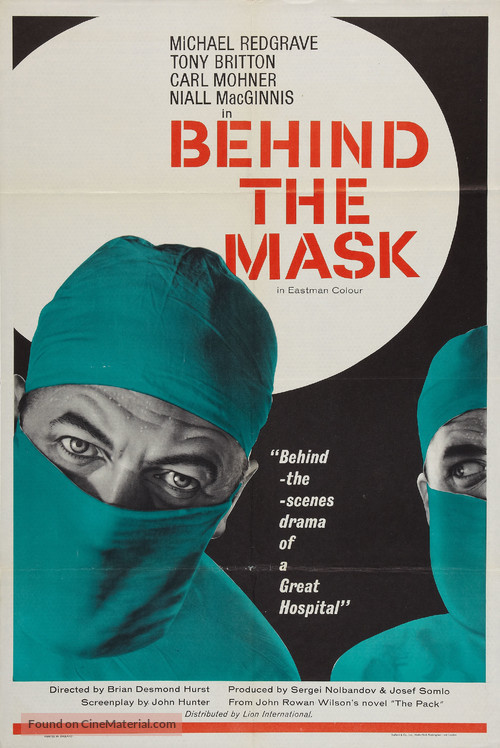 Behind the Mask - British Movie Poster